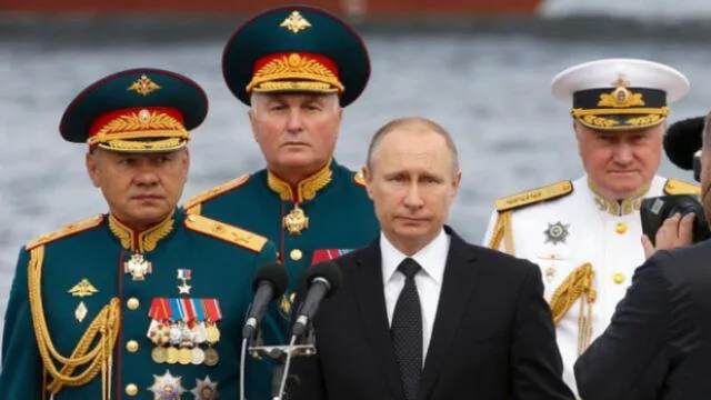 La mayoría de personas de confianza de Putin sirvieron con él en agencias de seguridad rusas. Foto: AFP