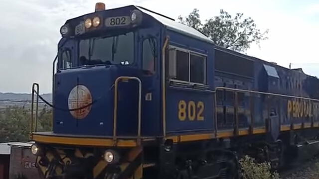 El conductor del tren no se habría percatado de la presencia del menor. Producto del impacto, tuvieron que amputarle la pierna derecha. Foto: Uchumayo en Imágenes