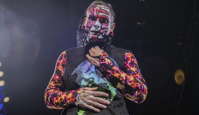 Jeff Hardy protagonizó un incidente en un House show de WWE el pasado 4 de diciembre y tuvo que retirarse en plena lucha. Foto: WWE