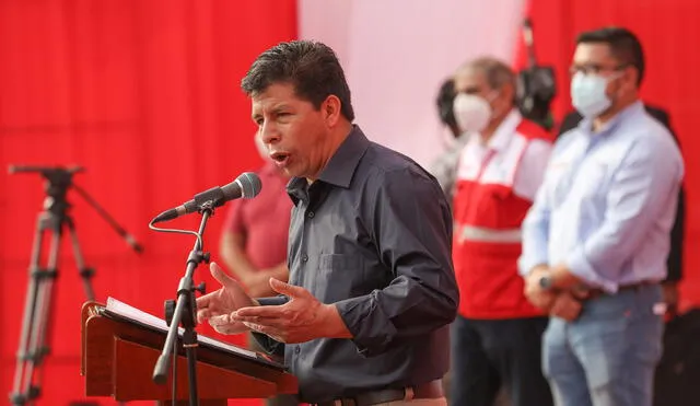 Pedro Castillo instó a que los países en conflicto lleguen a una solución pacífica. Foto: Presidencia