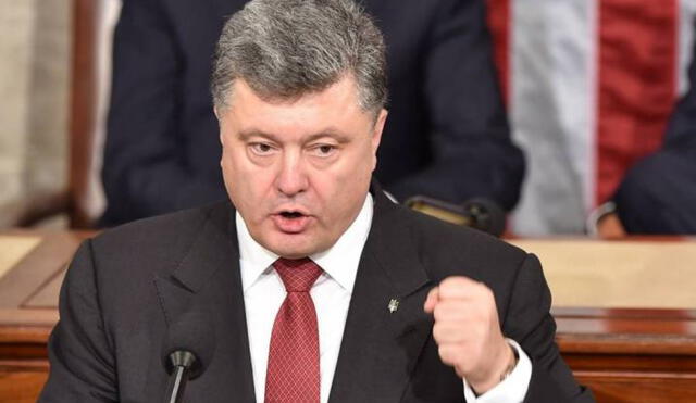 Petro Poroshenko fue presidente de Ucrania desde 2014 hasta 2019. Foto: AFP