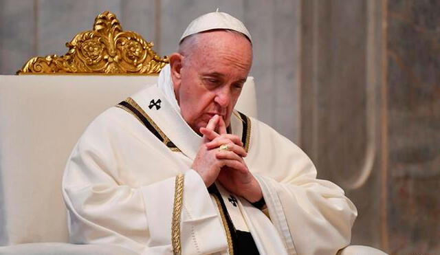 El sumo pontífice exhorta a las fuerzas políticas a cesar los ataques. Foto: AFP
