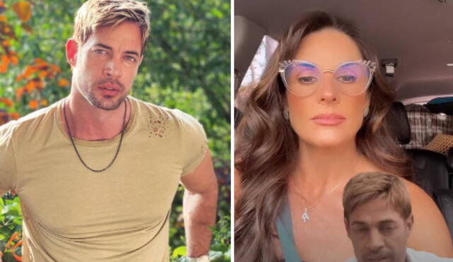 Rebecca Escribens se declaró fan de William Levy y de la novela que protagoniza: Café con aroma de mujer. Foto: William Levy - Rebeca Escribens / Instagram