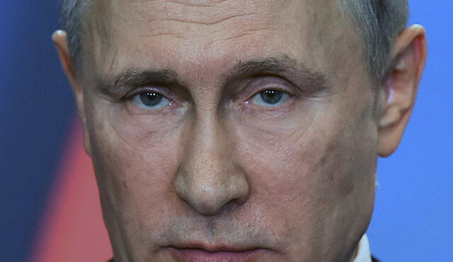 Vladimir Putin ha sido sancionado por EE. UU., Canadá, la UE y Reino Unido tras ordenar una operación militar en Ucrania. Foto: AFP