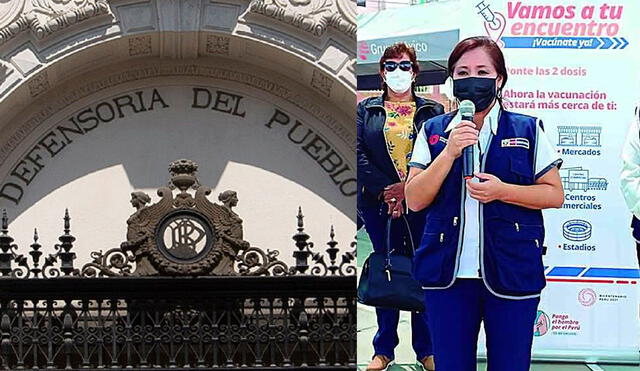Defensoría también señaló que el ministro de Salud no ha demostrado solvencia en su gestión Foto: composición/La República