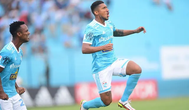 Con doblete de Christofer Gonzales, Sporting Cristal obtuvo su primera victoria. Foto: Liga 1.