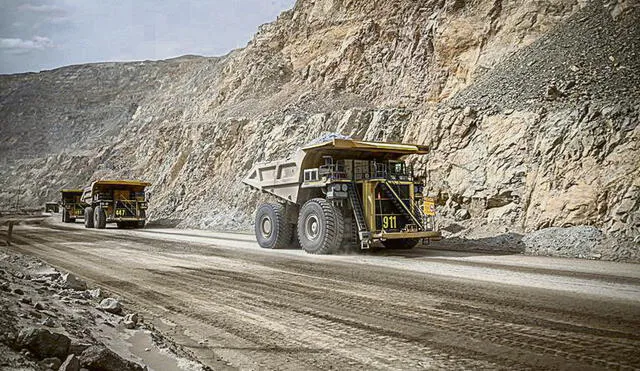 Producción. Fue de 1 millón 618.266 toneladas de cobre. Foto: difusión