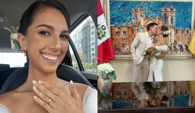 Manuela Camacho muestra fotos de su boda en redes sociales. Foto: Manuela Camacho/ Instagram