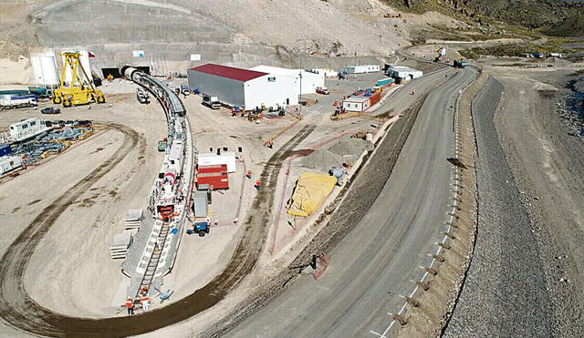 Destrabe. Las obras estuvieron paralizadas alrededor de cuatro años y se espera que, en unos dos meses, se reinicien los trabajos de Majes Siguas II. Foto: Andina