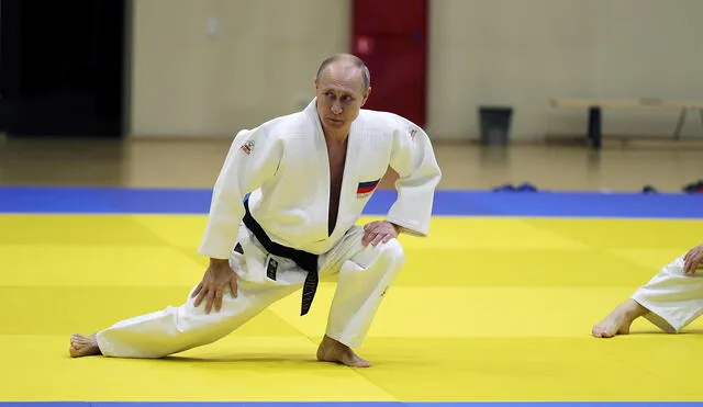 Entre los líderes políticos a nivel mundial, Putin es una de las figuras más reconocidas que practica el judo. Foto: EFE