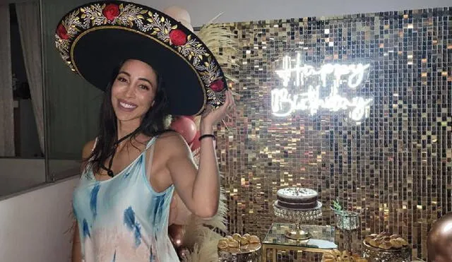 Olinda Castañeda recibió fiesta sorpresa en el extranjero. Foto: Olinda Castañeda/ Instagram