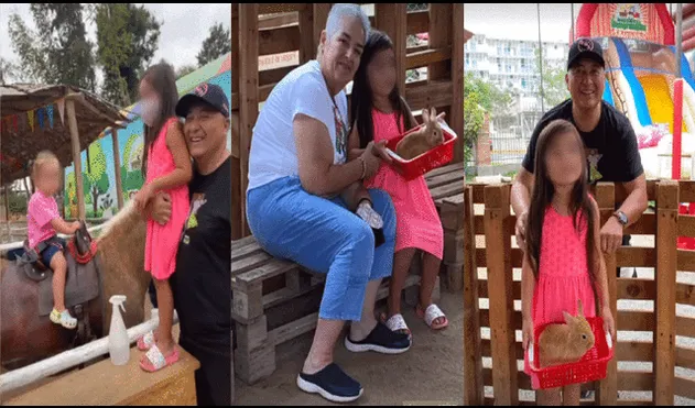 EL padre de Rodrigo Cuba pasa feliz fin de semana con su nieta y la hija de la pareja de su hijo. Foto: Jorge Cuba/Instagram