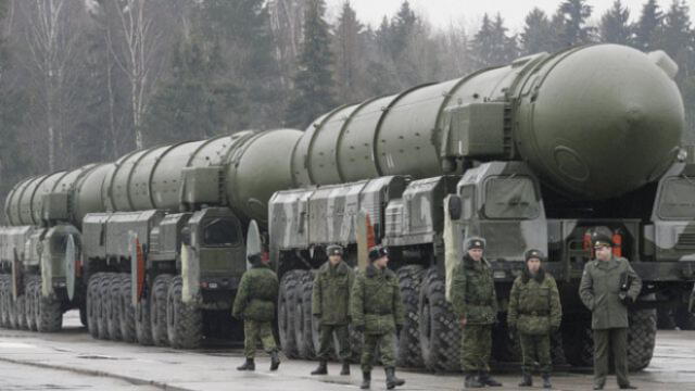 Rusia posee la mitad del armamento nuclear del mundo. Foto: AFP