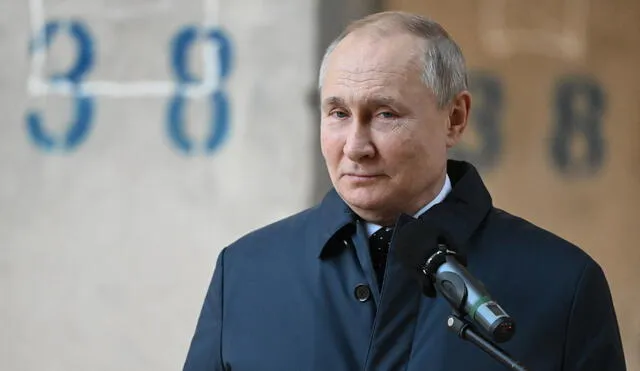 Vladimir Putin ordenó este domingo alerta máxima a las fuerzas nucleares de Rusia. Foto: AFP