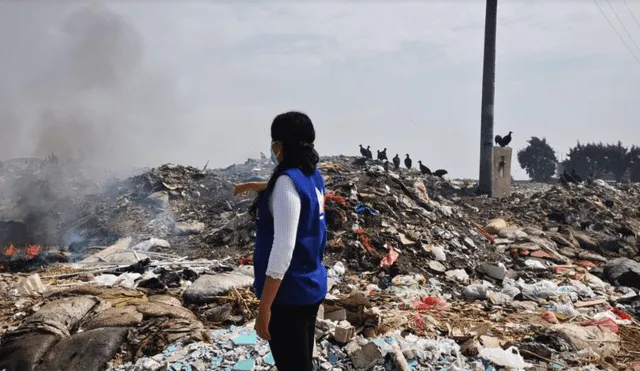 La Defensoría constató que existe un grave de contaminación en JLO. Foto: Defensoría del Pueblo