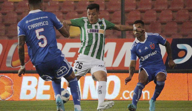 Universidad de Chile a O'Higgins en el cierre de la jornada 4 del Campeonato Nacional Chileno. Foto: Twitter O'Higgins