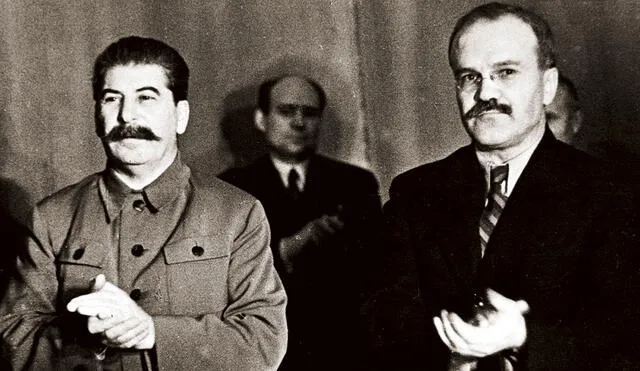 Tovarich. Josef Stalin y su canciller Viacheslav Mólotov. Foto: difusión