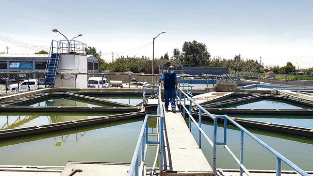 Problema. Plantas de tratamiento de agua de Tacna son muy antiguas. El año pasado tuvieron problemas para tratar el agua potable.