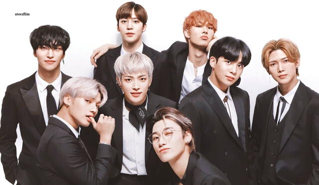 ATEEZ en una sesión fotográfica. Foto: KQ Entertainment