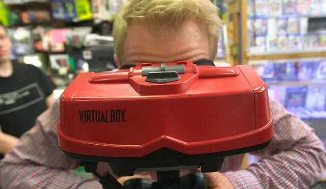 Virtual Boy es una consola de realidad virtual de Nintendo que se lanzó en 1995. Foto: Business Insider Australia