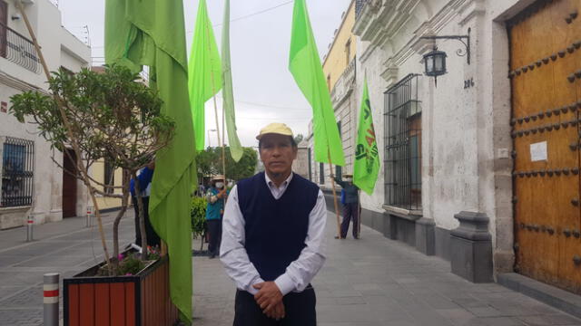 Colectivos de ciudadanos y militantes de Perú Libre marcharán. Foto: URPI/Alexis Choque