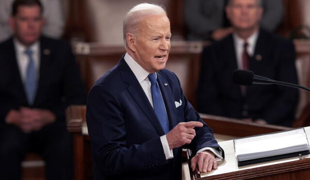 Joe Biden también afirmó que contraatacarán "las mentiras rusas con la verdad". Foto: EFE