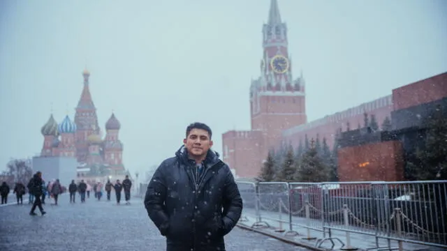 Joven pide apoyo para que las autoridades trasladen a los estudiantes peruanos de Rusia a otros países. Foto: difusión