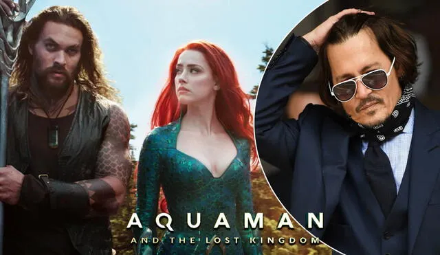 Amber Heard no quiere que Aquaman 2 salga perjudicada por culpa de Johnny Depp. Foto: composición / Warner
