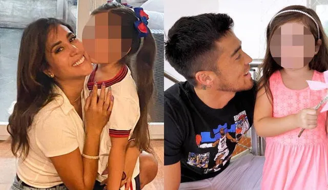 Melissa Paredes y Rodrigo Cuba mantienen una relación cordial por el bienestar de su menor hija. Foto: composición/ Instagram