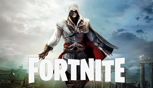 Ezio Auditore recibiría dos skins y un pico con forma de cuchilla de asesino en Fortnite, según filtración. Foto composición La República