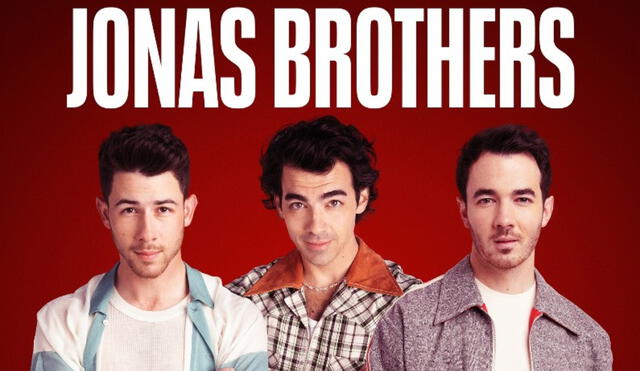 Jonas Brothers en concierto en Las Vegas. Foto: Jonas Brothers