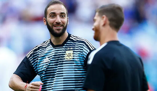 Gonzalo Higuaín ha pasado por el Real Madrid, Juventus, AC Milan, entre otros. Foto: AFP