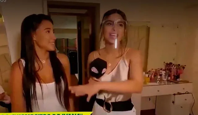 La amistad entre Ivana Yturbe y Samahara Lobatón nació cuando ambas eran parte de Combate. Foto: captura de América TV