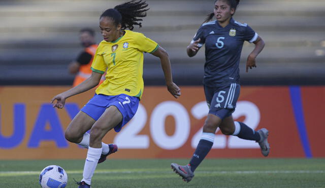 Brasil fue muy superior ante Argentina por el Sudamericano Sub 17 Femenino. Foto: Conmebol