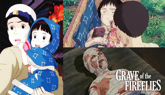 La tumba de las luciérnagas se estrenó en 1988 de la mano de Studio Ghibli. Aún se mantiene como uno de los mejores filmes de anime. Foto: composición LR/Difusión