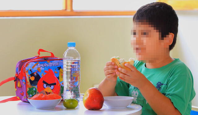 Una alimentación balanceada ayudará al estudiante a tener energías para su jornada escolar. Foto: Andina