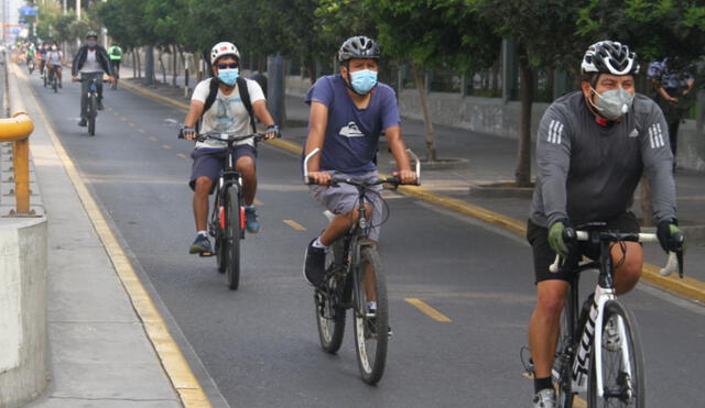 Las sanciones para ciclistas van desde los S/ 23 hasta los S/ 368. Foto: Luis Jiménez/La República
