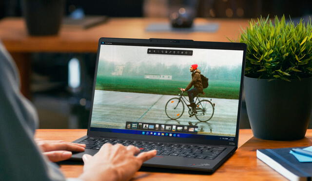 La nueva laptop de Lenovo llegará al mercado a mediados del mes de mayo. Foto: difusión