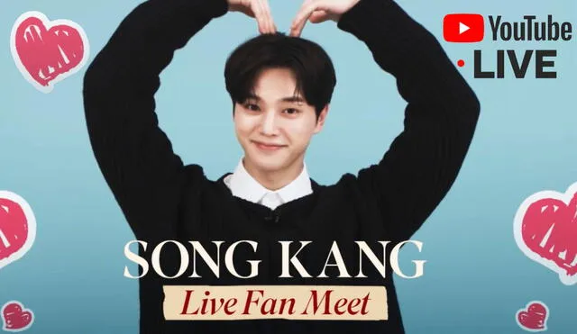 Conoce cómo conectarte al live stream del evento de Song Kang, actor de Netflix. Foto: composición The swoon