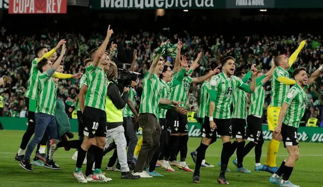Real Betis buscará conseguir su tercer título de Copa de su historia. Foto: EFE.
