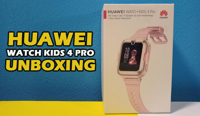 El Huawei Watch Kids 4 Pro integra una pantalla AMOLED de 1.41 pulgadas. Foto: Edson Henriquez