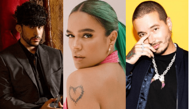Bad Bunny, Karol G y J Balvin han sido nominados para los Latin American Music Awards 2022. Foto: composición/ Billboard