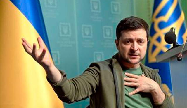 Al parecer, el sábado 26 de febrero un intento para terminar con la vida de Zelenski fue desbaratado a las afueras de Kiev. Foto: AFP