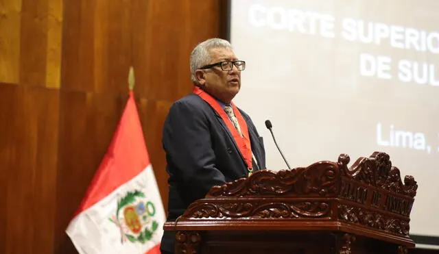 Logros fue dado a conocer en una reunión con presidentes de las Cortes Superiores de Justicia. Foto: difusión