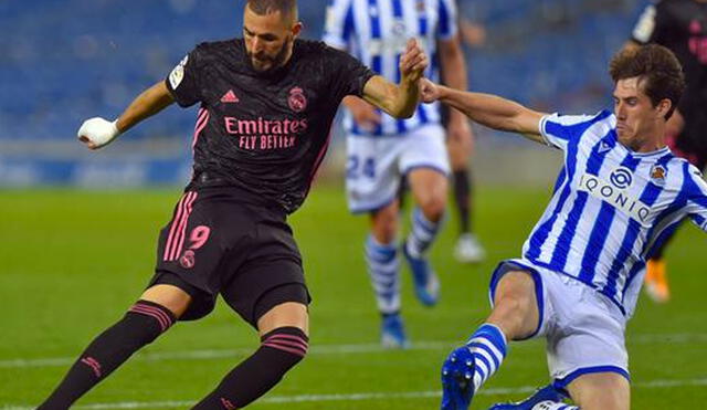 Real Madrid se medirá ante Real Sociedad por LaLiga Santander este sábado 5 de marzo. Foto: AFP