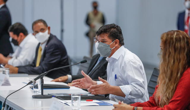 El presidente Pedro Castillo participó en una actividad con autoridades locales. Foto: Presidencia