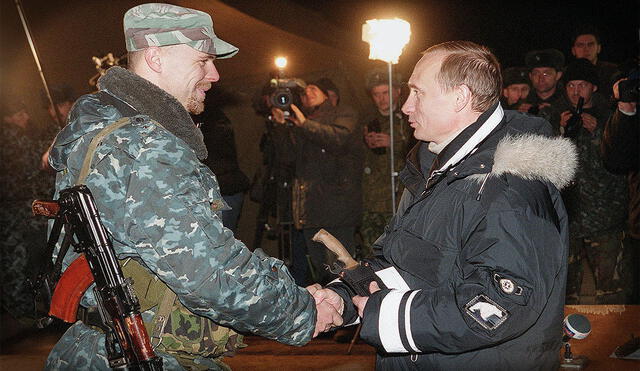 Vladimir Putin ha aplicado 2 veces la doctrina Grozny. La primera vez fue cuando era primer ministro durante el Gobierno de Boris Yeltsin. Foto: AFP