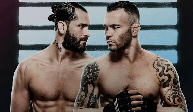Jorge Masvidal y Colby Covington se medirán en el evento UFC 272. Foto: UFC