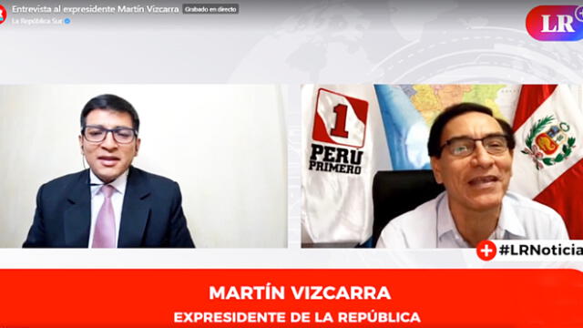 Martin Vizcarra aclaró que ninguna persona en su núcleo familiar lo llamada “lagarto”. Foto: captura LR Noticias Puno