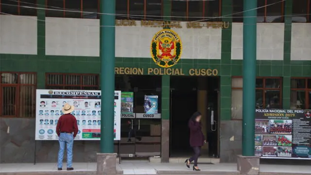 El jefe de la Región Policial Cusco, Antonio Loreño, informó que Quispe laboraba en el Departamento Antidrogas de la Ciudad Imperial. Foto: PNP